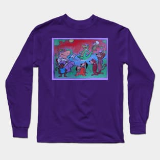 Saturday Morning Cartoons Long Sleeve T-Shirt